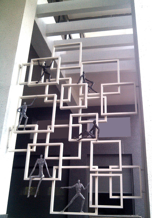  'Man & Spaces' For Vascon - Eco Towers- Pune- Height-14Ft.