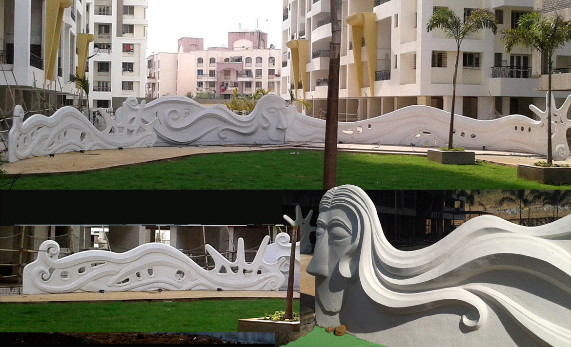 'Fairy Land' for Vardhamanpura Scty.-Pune-2010- Ferro Cement- 40Ft.