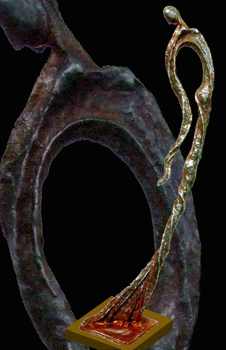  'Fashion-Models' Exhibition - Pune- cast Aluminium - Height-30 