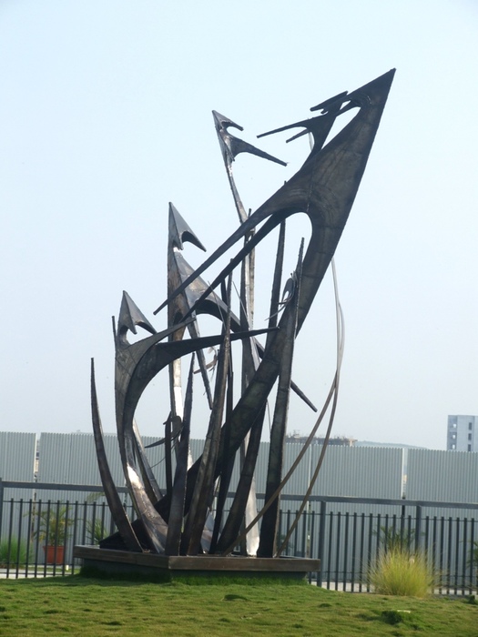 'Close To Nature' for Pride Purple- Pune-2010 -M.S. Sheet Metal- Height 12Ft.