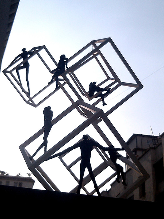 'Man & Spaces' For Vascon - Eco Towers- Pune- Height-10Ft.