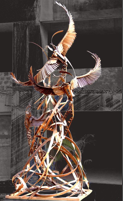 'Paradise' for Avlon Developers - Pune- 2008- Height11 Ft.